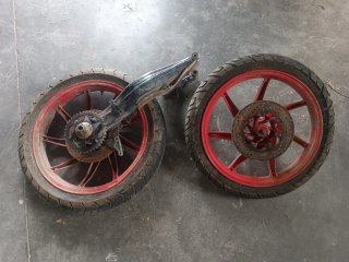 Kit Supermotard Derbi Ruedas y Horquilla