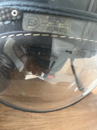 Casco de moto Momo Design negro talla M