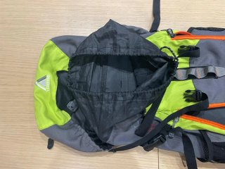 Mochila Montaña/Excursión Niño Gris/Verd