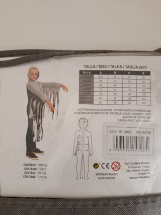 Disfraz de Muerte Infantil