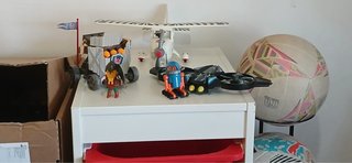 Lote Playmobil: Avión, Robot, Coche y más
