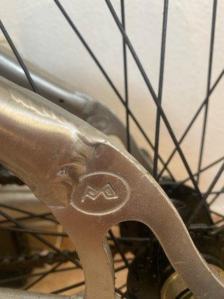 Bicicleta BMX Monty 302 Plata