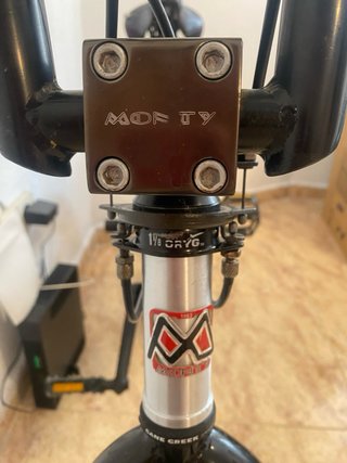 Bicicleta BMX Monty 302 Plata