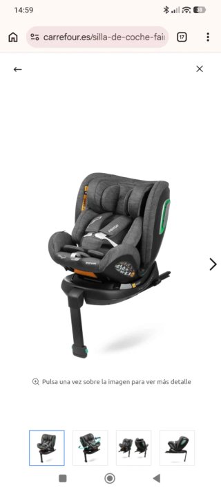 Silla Coche Fairgo Corazza 40-150 cm