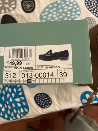 Mocasines negros para colegio