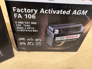 Batería Bosch AGM FA 106 12V 12Ah