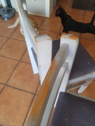 REGALO 4 Sillas de Madera para restaurar