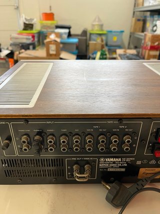 Amplificador Yamaha CA-810 Plata