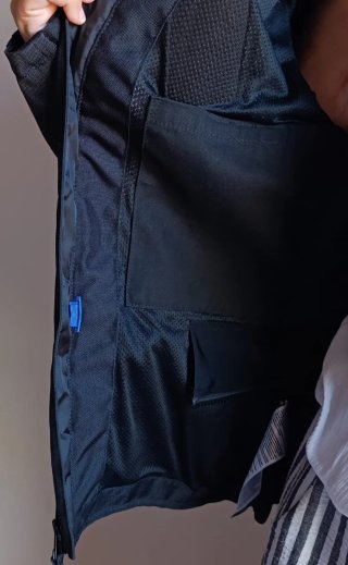 Chaqueta Moto de verano Held Mujer Negra/Gris