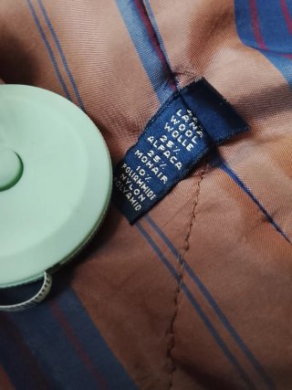 Cappotto lana e alpaca vintage IT42