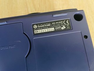 Consola Nintendo GameCube Indigo/Morada - Funciona