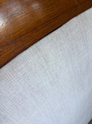 Juego 6 Sillas Comedor Tapizadas Madera.