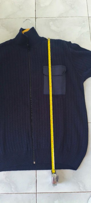 Chaqueta cárdigan azul Usoa