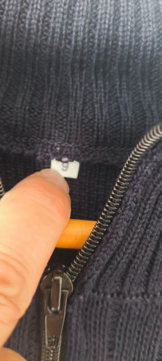 Chaqueta cárdigan azul Usoa