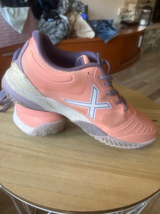 Zapatillas Munich Padel Mujer Rosa/Morado