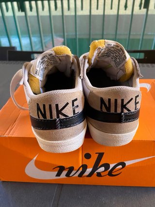 Nike Blazer Low 77 Jumbo White Black - 41 EU