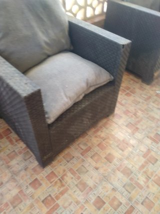 2 Sillones de Jardín Ratán. Collection only