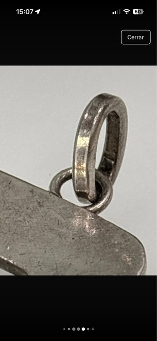 Colgante Plata Letra E
