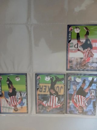Fichas Liga 2004 packs 3 equipos
