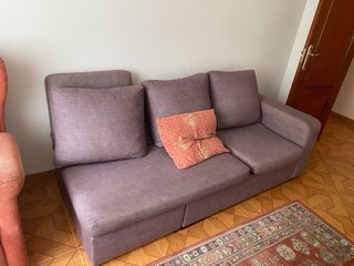 Sofá Cama Rosa/Morado + Regalo Cojín y sofa insofá