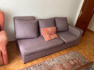 Sofá Cama Rosa/Morado + Regalo Cojín y sofa insofá