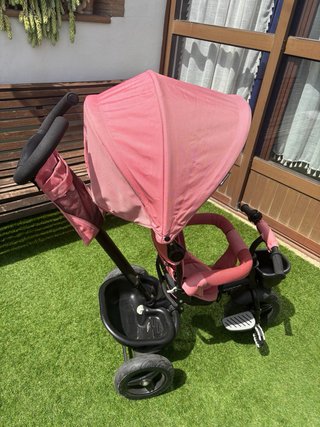 Triciclo infantil rosa