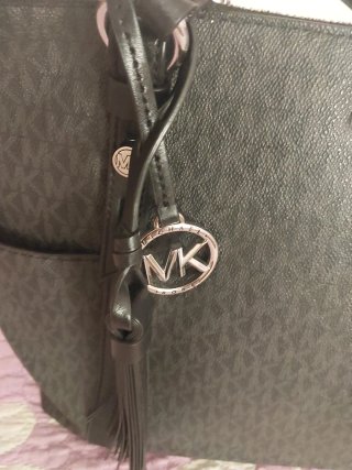 Bolso Michael Kors Tote Original Negro/Gris