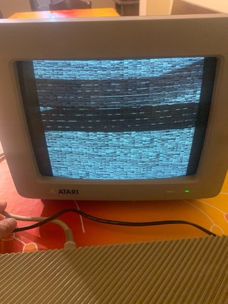 Atari 1040 STF + Monitor SM124