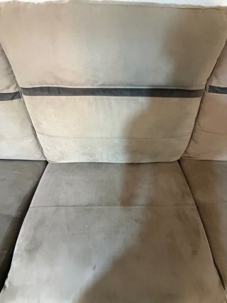 Sofá chaise longue con motor gris