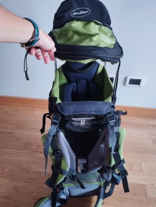 Mochila portabebés montaña
