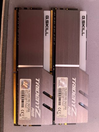 2x G.Skill TridentZ RGB DDR4 8GB