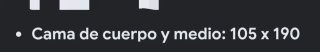 Colchón y canapé 105
