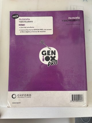 Filosofía 1º Bachillerato. Libro del estudiante...