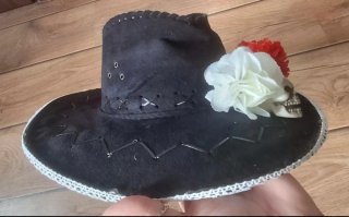 Lote 3 Sombreros Disfraz Catrina
