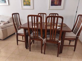 Lote Muebles Madera Marrón
