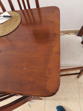 Lote Muebles Madera Marrón