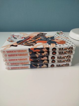 Mangas voleibol haikyuu tomos 1-5