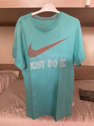 Camiseta Nike Talla S Teal Just Do It