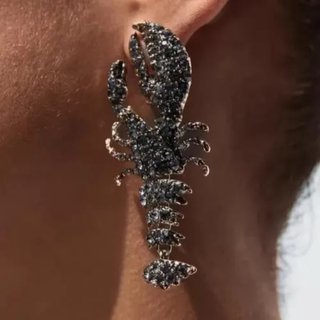 Pendientes Zara Langosta