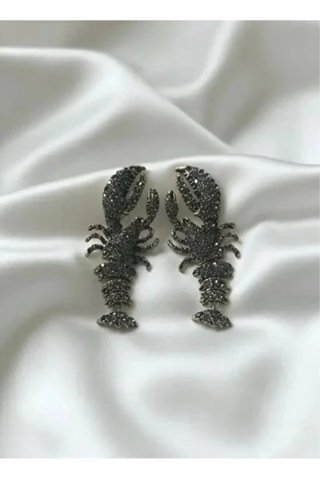 Pendientes Zara Langosta