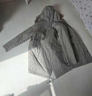 Abrigo Formula Joven El Corte Ingles Talla 38 Gris