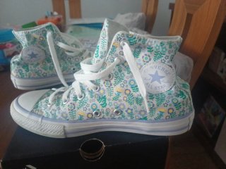 Converse Talla 36 Estampado Flores