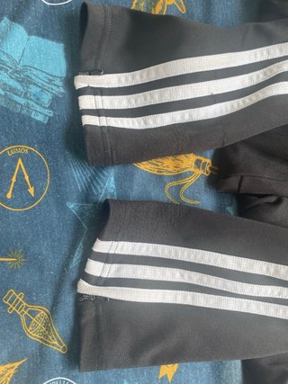 Pantalones Adidas Negro y Azul Talla L