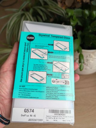 Cristal Templado Ibywind para OnePlus N6 4G