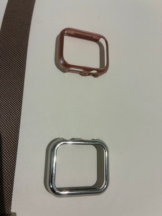 Lote 2 Correas Milanesa + 2 Fundas Apple Watch