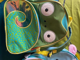 Lote 2 mochilas infantiles
