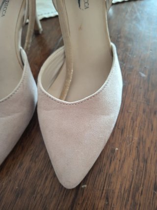 Décolleté scamosciato GDECCA n.38 beige