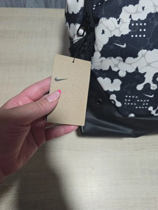 Mochila Nike Camuflaje Beige y Negra
