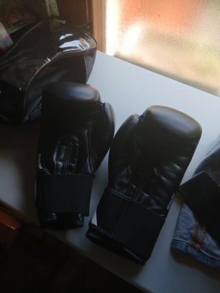 Guantes Boxeo Adidas 25 oz + Bolsa