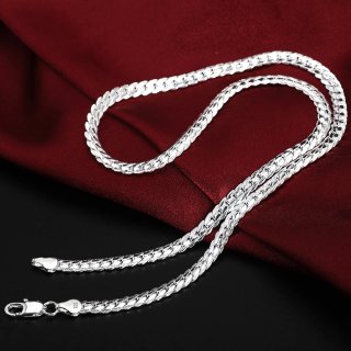 Cadena Cubana Plata 925 Premium | Collar